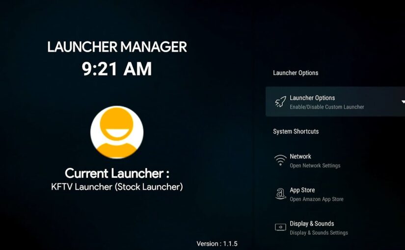 إعادة تخصيص أزرار Firestick باستخدام Launcher Manager